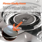 MHW-3BOMBER 58.5mm Espresso Puck Screen Metal Espresso Filter Reusable Coffee Filters for 58mm Portafilter Basket 0.8mm Thickness Titanium Coating Black FG5588-OS