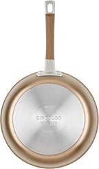 Circulon Premier Professional Hard Anodized Nonstick Cookware Induction Pots and Pans Set, 12 Piece, Bronze