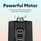 Portable Blender for Smoothies, 24oz Mini Blender for Shakes and Smoothies W/Pulse Blend and Protection Design for Home, Personal for Home, Travel