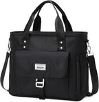 Weitars Insulated Lunch Bag for Men Women,Leak Proof Lunch Box for Work,Extra Large Lunch Tote Bag With Removable Shoulder Strap with Side Pockets,Reusable Lunch Cooler Purse For Picnic Hiking