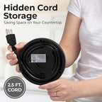 Zulay Kitchen Fast Boiling Electric Water Kettle - 1.7L, 1500W, Auto Shut-Off for Overboil & Boil Dry Protection, Cool-Touch Handle, 360° Base - Rapid Teapot Boiler For Coffee & Tea - Black Copper