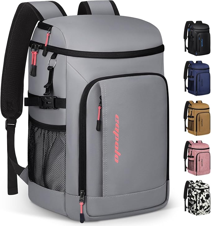 Capolo 36/45 Cans Cooler Backpack Insulated Waterproof for Women Men Lunch Backpack Coolers Leak Proof Soft Cooler Bags