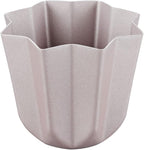 CHEFMADE Pandoros Cake Mold, 3 Inch Non-Stick Small Octagonal Muffin Bakeware for Oven and Instant Pot Baking (Champagne Gold)