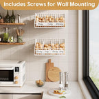 keomaisyto Fresh Egg Holder with 5 Dividers to Separate Eggs for a Week, 2 Tier Stackable Wire Baskets for Gathering Eggs, XXL Egg Rack for Countertop/Wall-Mounted, With DIY Labels, White