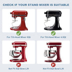 Polished Stainless Steel Dough Hook for Kitchenaid Stand Mixer, Fits 4.5-5Qt Tilt-Head Stand Mixer for Kitchenaid Dough Hook, Replacement for Kitchenaid Mixer Attachments by Cofun