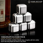 Premium DIY Whiskey Making Kit – 15-Piece Cocktail Infusion Set with Recipe Guide, Glass Bottles, Stainless Cubes, & Bar Tools – Ideal for Whiskey, Bourbon, Vodka, Gin, & Tequila Enthusiasts