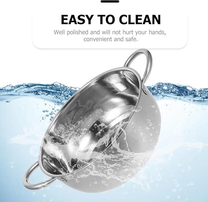 2-Tier Stainless Steel Steamer Pot, 10'' Steamer Pot with Lid and Handle, Multipurpose Stove Top Cookware for Vegetable, Dumpling, Soup, Dim Sum