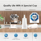 Waterdrop Coffee Filter, Replacement for Breville® Water Filter, Breville® Express Espresso Machine Water Filter, Breville® Barista Touch, Oracle® Touch BES990, TÜV SÜD Certified, 6 Packs