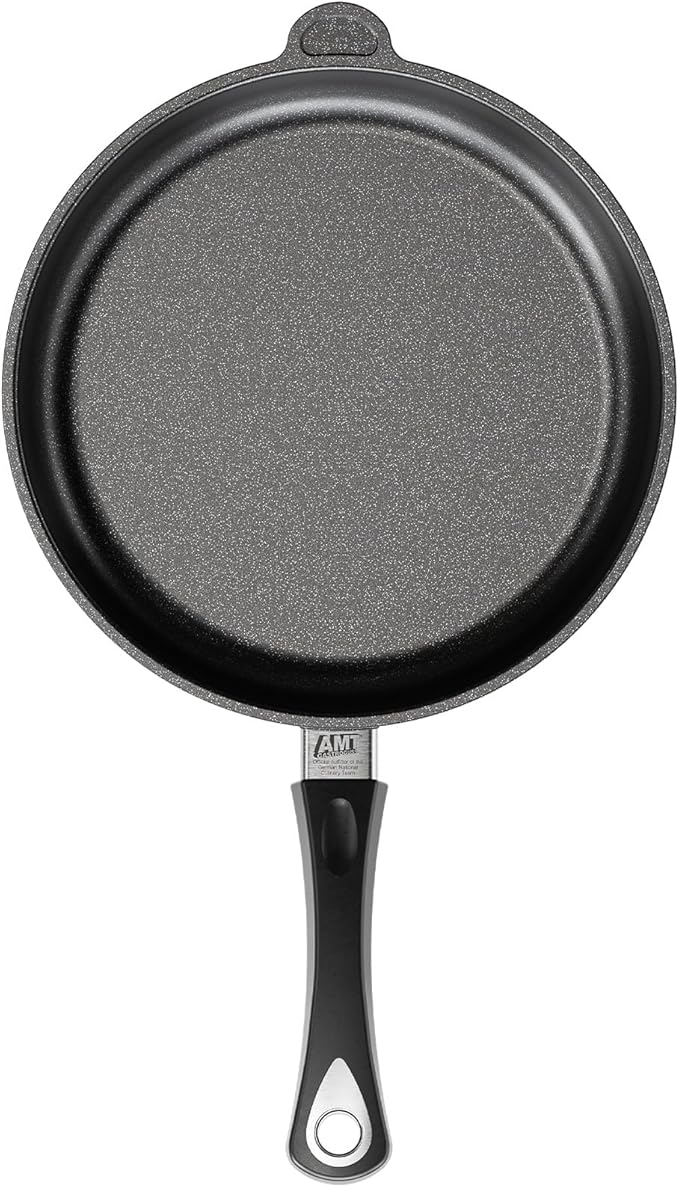 AMT Gastroguss The World´S [...] Frying pan Non-Induction, Diameter 28 cm, Height 5 cm, cast Aluminium (Aluminium), Lotan® Non-Stick Coating for Fat-Free-Frying, AMZN-528-US