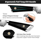 SHAN ZU Damascus Paring Knife Fruit Knife 4 Inch Professional Kitchen Knives, Japanese Damascus High Carbon Steel 67-Layer Fruit Carving Knives with G10 Handle/Gift Box