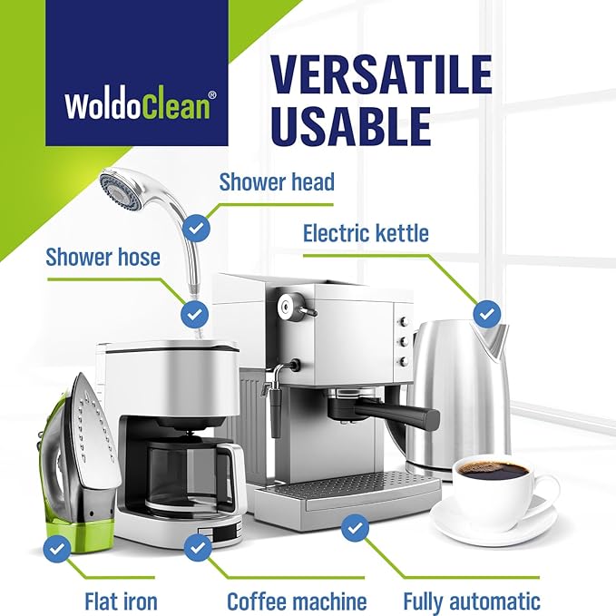 2in1 Descaler Tablets for Coffee Maschine and Coffee Maker - compatible with Keurig, Nespresso, Delonghi, Miele, Coffee Maker Pot