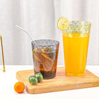 BPA-Free Plastic Tumblers 8 Pack (4x16oz+4×22oz) | Reusable Dishwasher Safe | Stackable Shatterproof Cups | Plastic Drinkware & Drinking Tumblers for Restaurant, Home, Party