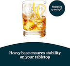 Libbey 918CD Heavy Base Finedge Rim Double Old Fashioned Glasses, 13.5-ounce, Set of 12