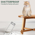 17 Oz Plastic Tumblers Set of 12, Clear Plastic Drinking Glasses, Plastic Cups Reusable, Highball Glasses Drinking Set for Kitchen Poolside Patio,Dishwasher-Safe, Shatterproof, BPA-Free