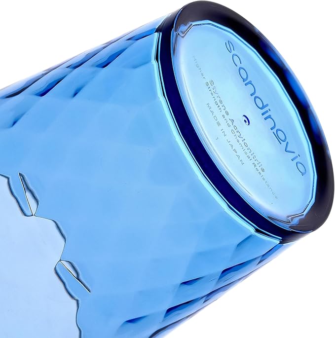 SCANDINOVIA - 8 Oz Unbreakable Cups - Vibrant Acrylic Tumblers, Shatterproof, Reusable & Dishwasher Safe, Smooth Rims, BPA-Free, Indoor & Outdoor Use, Plastic Cups for Kids & Adults - Set of 4-8 Oz