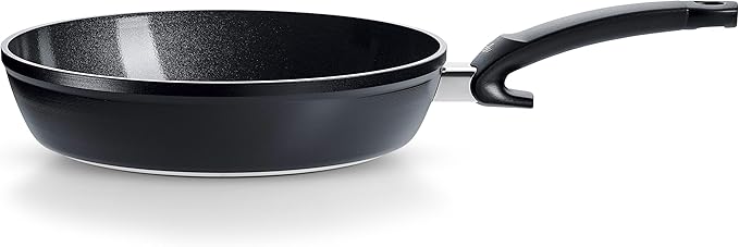 Fissler Ceratal Comfort Ceramic 11 Inch Non-Stick Frying Pan, Orbit Black, Made without PFAS