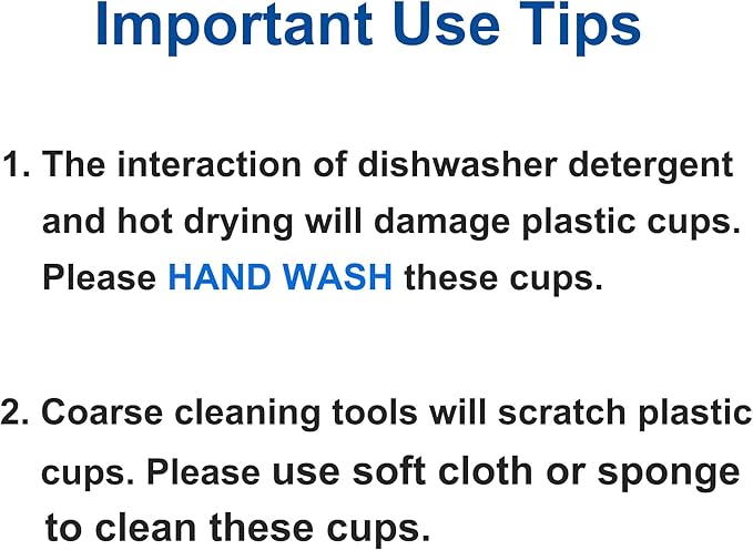 15Oz Shatterproof Tritan Drinking Glasses Unbreakable Acrylic Glasses Drinkware BPA Free Hard Plastic Cups Reusable Kitchen Water Glasses Drinking Set of 8 (Blue)