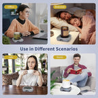 VOBAGA Mug Warmer, Coffee Cup Warmer for Desk Auto Shut Off After 4 Hours, Candle Warmer with Three-Temp Settings, Coffee Mug Warmer for Cocoa Tea Ideal Coffee Gift Birthday