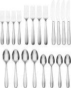 Oneida 896125 Oakwood 20 Piece Everyday Flatware Set, Service For 4