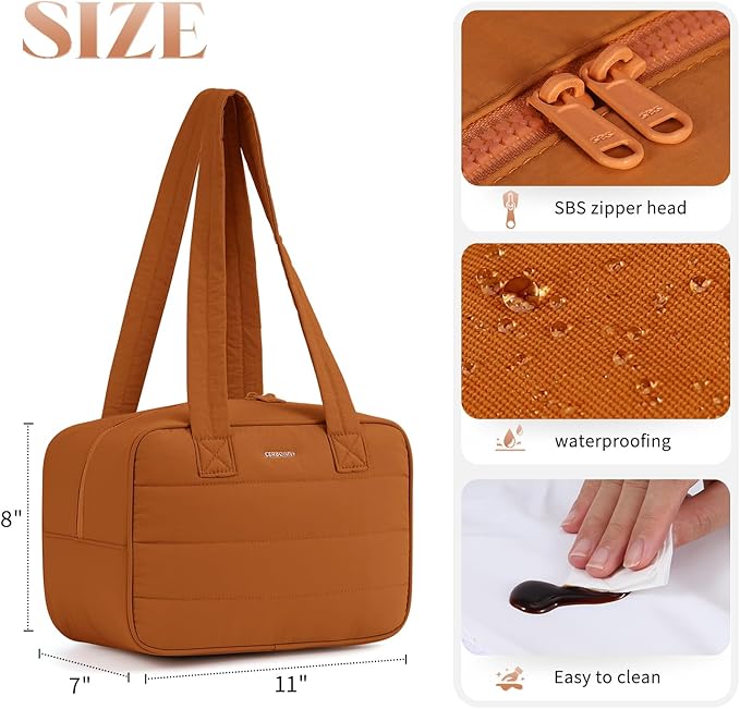 Lunch Bag Women，Freezable Lunch bag，Built-in Ice Pack Small Cooler，Womens Lunch Bags for Work ，Waterproof and Durable，Suitable for Work, Picnics, Travel, and Meal Preparation