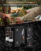 XINZUO Kitchen Paring Knife 4.2 Inch,Razor Sharp Hand Forged Damascus Steel Small Kitchen Knife For Peeling Coring Fruit With Ergonomic Handle