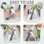 Vegetable Mandoline Slicer Adjustable Thickness 0.1-8 mm, Potato Chip Slicer, Mandoline Food Fruit Slicers For Kitchen, Faster Slice for Potato, Cucumber, Carrot, Lemon, Garlic