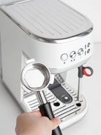 Normcore 54mm Tea Portafilter, Teapresso Portafilter with Black Anodized Aluminum Handle Fits 54mm Breville Sage Barista Machines