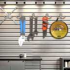 Coat Hooks Wall Hooks for hanging - 15 pack Silver Double Prong Hook Wall Mounted - Great for Living Room, Bedroom, Kitchen, Closet for Coat, Bag, Towel, Hat, Key, Cup, Heavy-Duty, Easy to Install