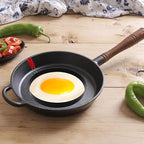 8 Inch Large Egg Rings for Frying Eggs with Foldable Handle, 2 Pack Stainless Steel Round Egg Shaper, Eggs Mcmuffin Ring Mold for Camping Pancake Sandwiches