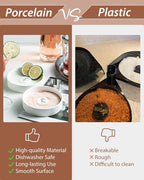 Margarita Salt Rimmer Set, Ceramic Bar Glass Rimmer for Margarita and Cocktail Bartender Tool Salt Box Spice Container Bar Decor for Home Set of 2, White