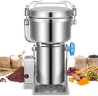 Electric Grain Grinder Mill, 1000g High-Speed Spice & Herb Grinder, Commercial Powder Machine for Dry Cereals, Grain, Coffee, Corn, Beans – CE Approved