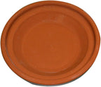 Treasures Of Morocco Moroccan Cooking Tagine, Handmade Safe Glazed Traditional, Medium Size, 10 inches, Brown, Round, Clay