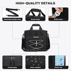 RealCool Soft Cooler Bag 35/45Can, Collapsible Cooler Insulated Leak Proof, Large Lunch Box for Men Women, Soft-Sided Cooler for Picnic, Grocery, Beach, Camping, Travel