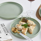 Stone lain Stella Dinner Plate 6-Piece Set, Round, Porcelain, Honeydew