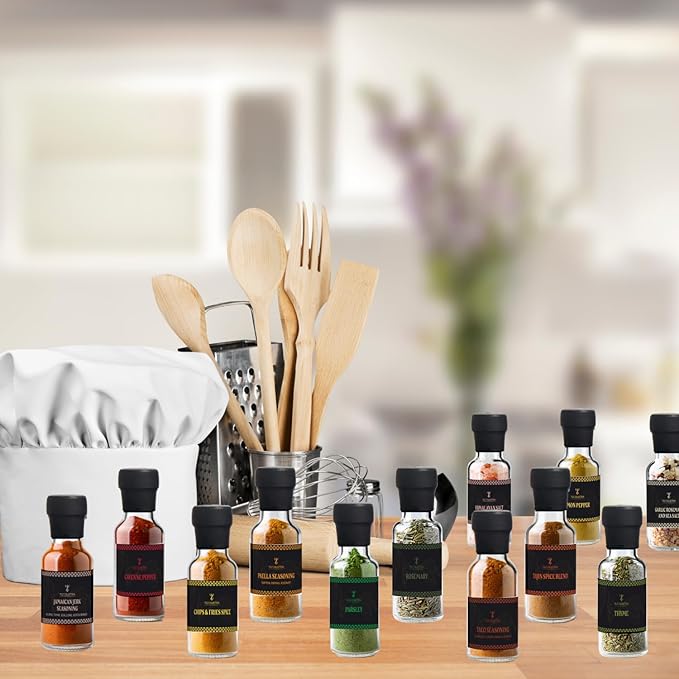 Spice Gift Set -24 Gourmet Spices For Cooking, Grilling, Rubs, Mixed Spice, Herbs, Spices & Seasonings, All Purpose Seasoning, Cooking Gifts For Men, Women, Birthday, Housewarming Gifts