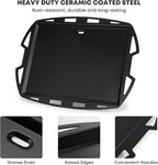 Stanbroil Cooking Griddle Insert for Weber Q300/Q3000 Series Grills, Nonstick Full Size Griddle Plate for Weber Q3000 Q3100 Q3200 Q300 Q320 Grills