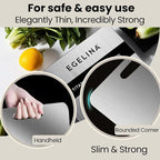 100% Pure Titanium Cutting Board for kitchen, Double sided cutting board, 13.3 x 9 inches, Non-Porous Surface, Kitchen Durable Chopping Boards Perfect for Food Preb, Meat, Vegetables, Fruits