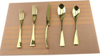 Cutlery Set, 20-piece Mirror Polishing Gold 18/10 Stainless Steel Dinnerware Flatware Sets,Service for 4,w/Dinnerware Knife, Forks, Soup Spoon, Salad Spoon, Dessert Fork