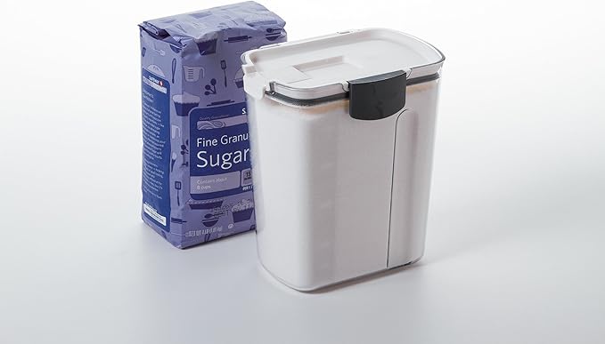ProKeeper Sugar & Bread Storage Container – Holds 4lb Bag of Sugar (2.3 Quarts)