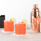Restaurantware-Vetri 10 Ounce Old Fashioned Glasses, 6 Dishwashable Whiskey Glasses - No-Lead, Durable, Clear Glass Tumblers For Scotch, For Drinking Liquor, Cocktail, Bourbon, Cognac, And More