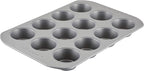 Farberware 12-c. Nonstick Nonstick Bakeware Muffin Pan, Gray