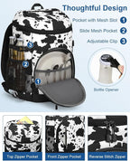 Cooler Backpack Insulated Waterproof,30 Cans Backpack Coolers Leakproof Lunch Backpack for Men Women Portable Soft Cooler Bag for Beach Camping Travel Picnic