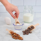 Mini Wooden Scoops 3-3/4 Inches Long, 50 Unfinished Mini Scoops for Jars, Bath Salts, Body Scrubs, Salt & Spice Containers, by Woodpeckers