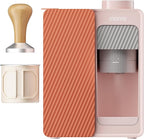 CIARRA Bloombox Compact Single Serve Coffee Maker, 15 Bar Rich Flavor Brew Espresso Coffee Machine for Travel Camping RV Office Home, Easy to use, 6.1oz Stainless Steel Water Tank