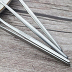 JASHII Silverware Set, 36 Piece Food Grade Stainless Steel Flatware Set Fork Spoon Knife Utensils for Daily Use and Party, Service for 6 Anti Rust, Safe in Dishwasher (Matte Silver)