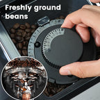 Mcilpoog WS-D5 Pro Fully Automatic Coffee Machine 12 Drinks, Office or Home Use,Wi-Fi Enabled, Liquid Volume & Temperature, Cappuccino Latte Espresso, Automatic Cleaning, Super Automatic Coffee Maker