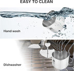 6 Pack Heart-Shaped Cake Ring Molds, Seamless Stainless Steel Cake Cutter with Pusher & Lifter, 3-Inch Dessert Mousse Rings for Baking (Includes 1 Pusher, 1 Lifter and 6 Rings)