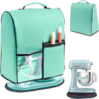 BAGSPRITE Stand Mixer Cover with Applicance Slider for KitchenAid 6/7/8 Quart Bowl Lift Mixers – Kitchen Appliance Dust Cover with Pockets for Kitchen Aid Accessories and Attachments