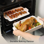 Dizada Large Casserole Dish with Lid, Deep 5.2-Qt (9"x13") 2-in-1 Ceramic Baking Dish with Ceramic Lid, Extra Large Rectangular Baking Pan For Casserole & Lasagna, Dishwasher, Freezer, Microwave and Pre-Heated Oven Safe