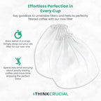 2 Replacement Strainer Bags Compatible With Toddy« Cold Brew System 5 Gallon Commercial Brewers, Washable & Reusable - by Think Crucial (2 Pack)